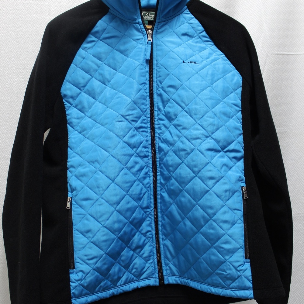 NWT Lauren Ralph Lauren Zip Up fleece lined Jacket